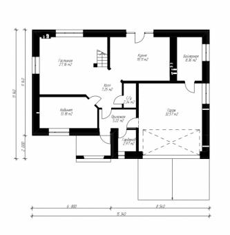 Проект современногодома из керамзитобетона